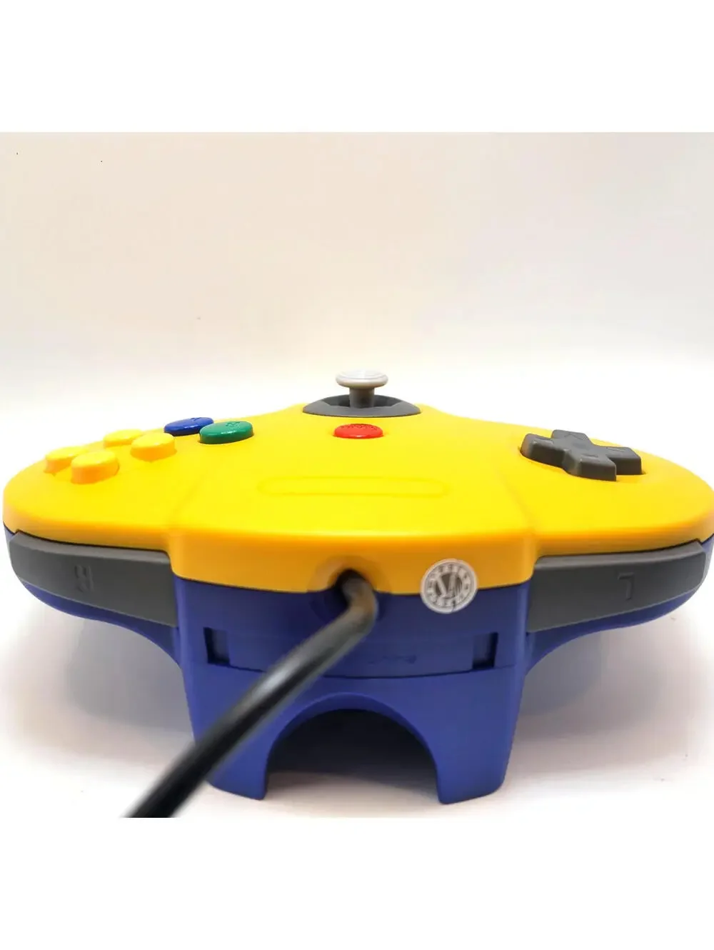Nintendo 64 Wired Controller for N64 - TeknoGame® - Yellow & Blue - NEW IN BOX!